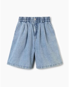 Джинсовые шорты Bermudas со складками женские Gloria jeans