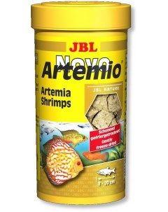 NovoArtemio Дополнительный корм с артемией для любых аквариумных рыб 250 мл 18 гр 18 гр Jbl