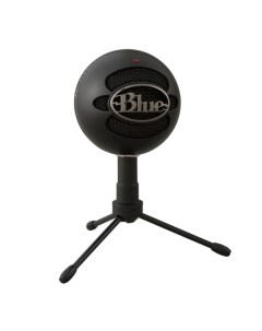 USB микрофон для записи трансляций и подкастинга Blue Snowball iCE Plug n Play черный 988 000172 Sno