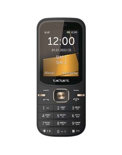 Мобильный телефон teXet TM 216 Black TM 216 Black Texet