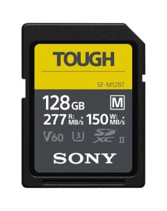 Карта памяти SDXC Sony 128GB 277R 150W Tough SF M128T T 128GB 277R 150W Tough SF M128T T