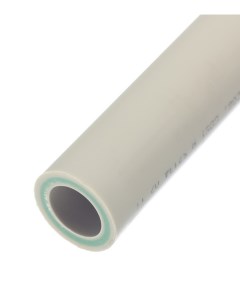 Полипропиленовая труба PP RCT Faser HOT 40х4 5 мм для ХВС белая 1м Fv-plast