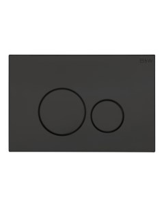 Кнопка смыва Universe WPI 09510GM темно серая Black&white