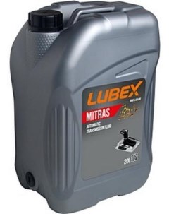 L020 0876 0020 Синт тр масло д АКПП MITRAS ATF ST DX III 20л Lubex