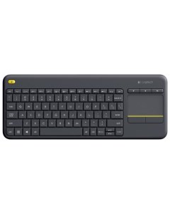 Клавиатура беспроводная Wireless Touch Keyboard K400 Plus USB черный 920 007147 Logitech