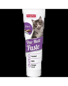 Паста Duo Malt для выведения шерсти для кошек 100г Beaphar