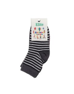 Детские носки Серый р 16 18 3 пары Elite