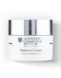 Регенерирующий крем с витамином Vitaforce C Cream 50 мл Demanding skin Janssen cosmetics