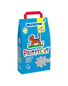 Наполнитель для кошачьих туалетов ПриттиКэт Арома Фрут Впитывающий Prettycat