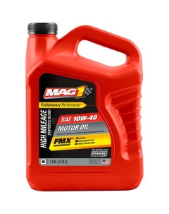 Полусинтетическое моторное масло для автомобилей с пробегом Mag1