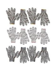 Набор хлопковых рабочих перчаток Solaris
