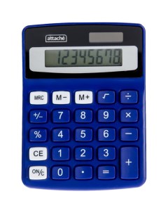 Восьмиразрядный настольный калькулятор Attache