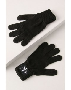 Трикотажные перчатки с логотипом Calvin klein