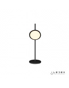 Декоративная настольная лампа SYZYGY F010110 BK Iledex
