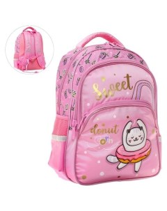 Рюкзак школьный Easy эргономичная спинка 41 х 29 х 16 см Sweet Cat розовый Hatber
