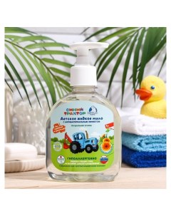 Жидкое мыло для рук детское гипоаллергенное с экстрактом календулы Синий трактор Mattel