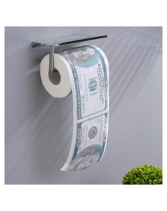 Сувенирная туалетная бумага 100 долларов мега 12х13 см Русма