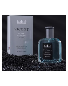 Туалетная вода мужская Vicont Silver chrome 100 мл Delta parfum