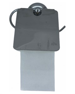 Держатель для туалетной бумаги металлич хромирован с крышкой Nnb