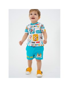 Комплект для мальчиков Best friend baby boys футболка шорты 12313059 Playtoday