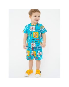 Комплект для мальчиков Best friend baby boys футболка шорты Playtoday