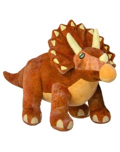 Мягкая игрушка динозавр Трицератопс 26 см All about nature