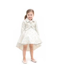 Комплект для девочки жакет и платье L6051 Lilax