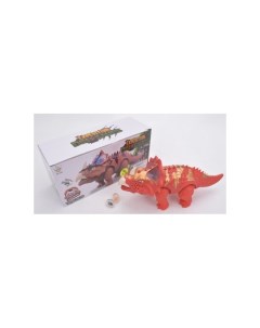 Интерактивная игрушка Динозавр со светом и звуком и 2 яйца Russia