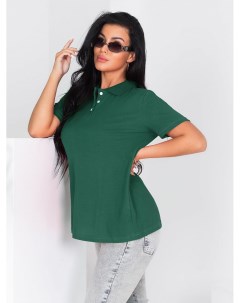 Жен футболка Polo Темно зеленый р 46 Brosko