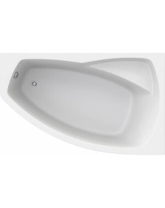 Акриловая ванна Камея Pro 170х105 правая с каркасом без гидромассажа В А0122 Bas