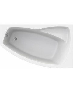 Акриловая ванна Камея Pro 160х95 правая с каркасом без гидромассажа В А0120 Bas