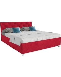 Кровать Классик 160 см кордрой красный Mebel ars