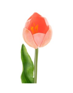 Цветы искусственные Тюльпан 50 5см розовый Flodecor