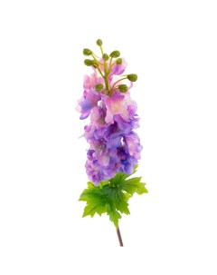 Цветы искусственные Дельфиниум 80см фиолетовый Flodecor