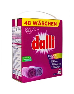 Концентрированный стиральный порошок для цветного белья Color Dalli