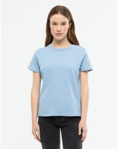 Синяя базовая футболка Straight из джерси Gloria jeans