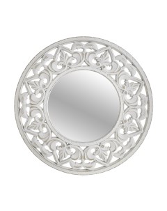 Зеркало настенное белый 45x45x2 см To4rooms