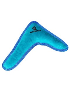Игрушка для собак средних и крупных пород бумеранг с пищалкой синий 34х28 5х6 5 см Mr.kranch
