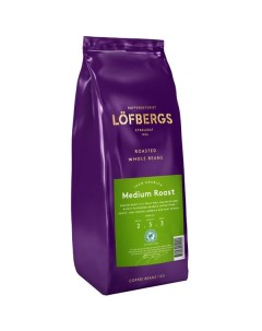 Кофе в зернах Lofbergs Medium Roast зерно 1kg Medium Roast зерно 1kg