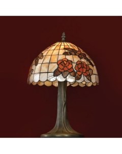Настольная лампа тиффани стиля lsp 8841 Lussole