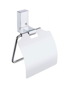 Держатель туалетной бумаги D240330 с крышкой Хром D-lin