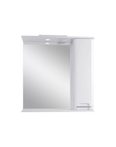 Зеркальный шкаф подвесной Уника 70 371 1 2 4 1 для ванной комнаты San star