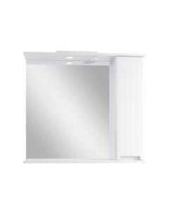 Зеркальный шкаф подвесной Ориана 80 280 1 2 4 1 для ванной комнаты San star