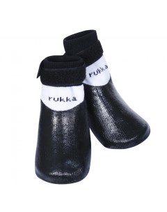 Носки для собак Pets Rubber Socks размер 1 4шт Чёрный Rukka
