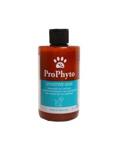 Шампунь для собак Sensitive Skin с растит экстрактами против раздражений 250мл Prophyto