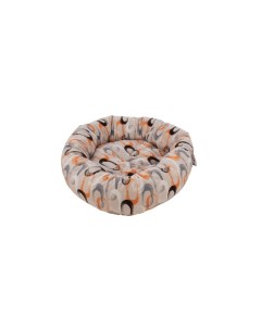 Лежак для животных Abstraction Circles 57х57x18см круглый Foxie