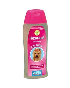 Шампунь для собак Нежный гипоаллергенный с хитозаном и алоэ вера 270мл Авз