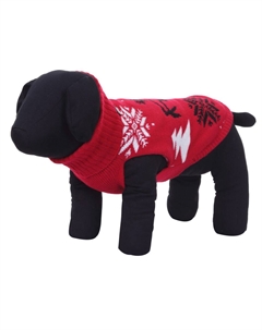 Свитер для собак Pets Merry красный р-р XS Rukka
