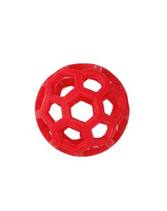 Игрушка для собак Мяч сетчатый малый 8 5 см красный Pet hobby