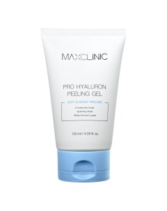 Гель скатка для пилинга лица Pro Hyaluron Peeling Gel 120 мл Face Care Maxclinic